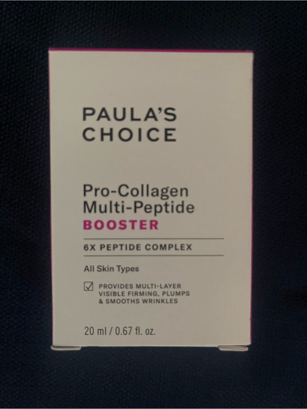 Paula's Choice Pro-Collagen Multi-Peptide Booster — Pink